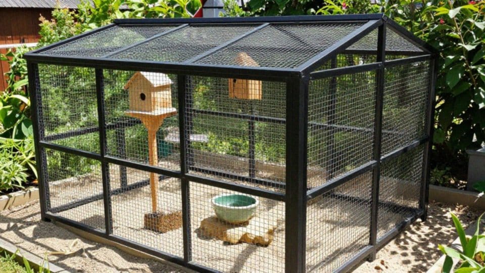 Jak czyścić i konserwować dużą wolierę?