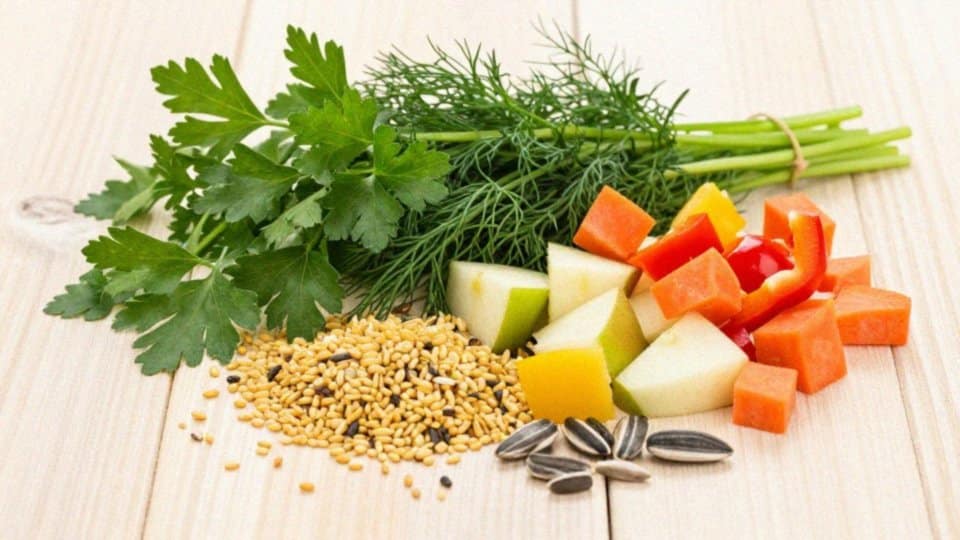 Jak zapewnić zróżnicowaną dietę papug falistych?