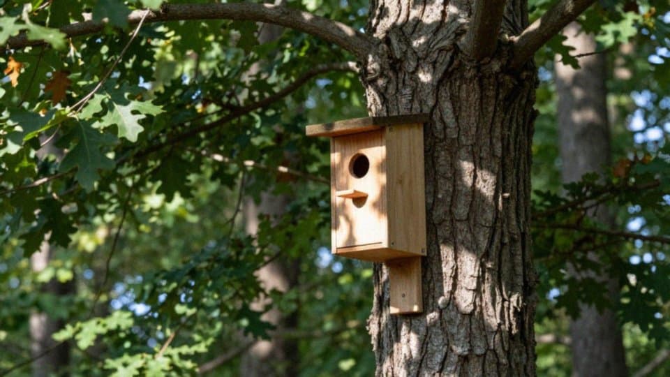 Na jakiej wysokości montować budkę lęgową?