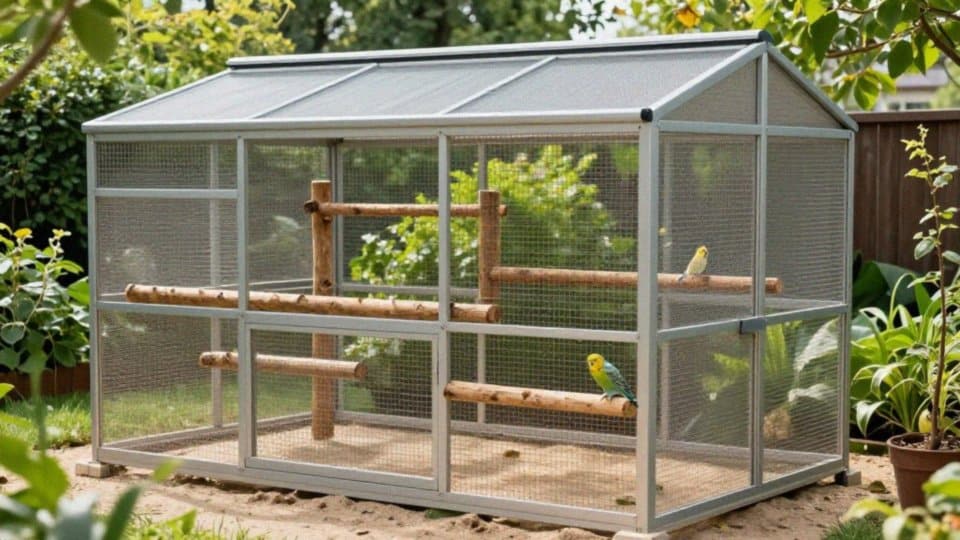 Jakie wymiary woliery dla papużek falistych?
