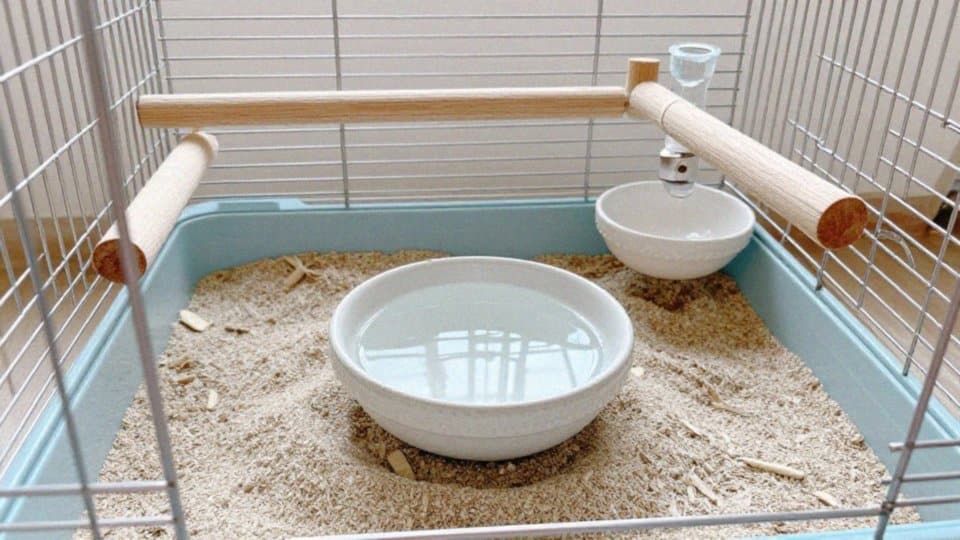 Jak dbać o higienę i kąpiele papug falistych?