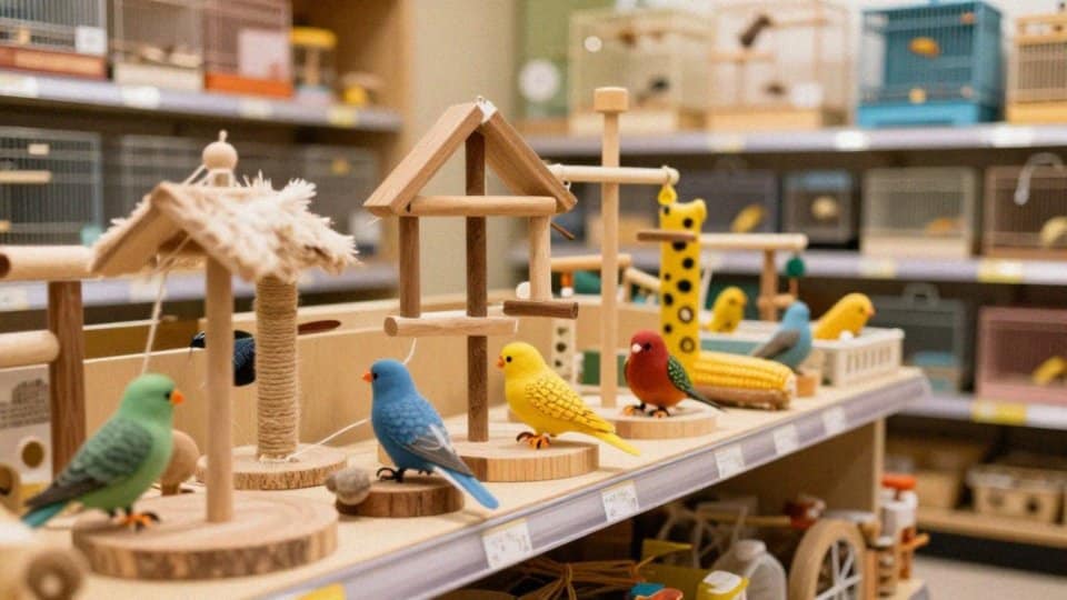 Jakie materiały są bezpieczne dla papugi nimfy?