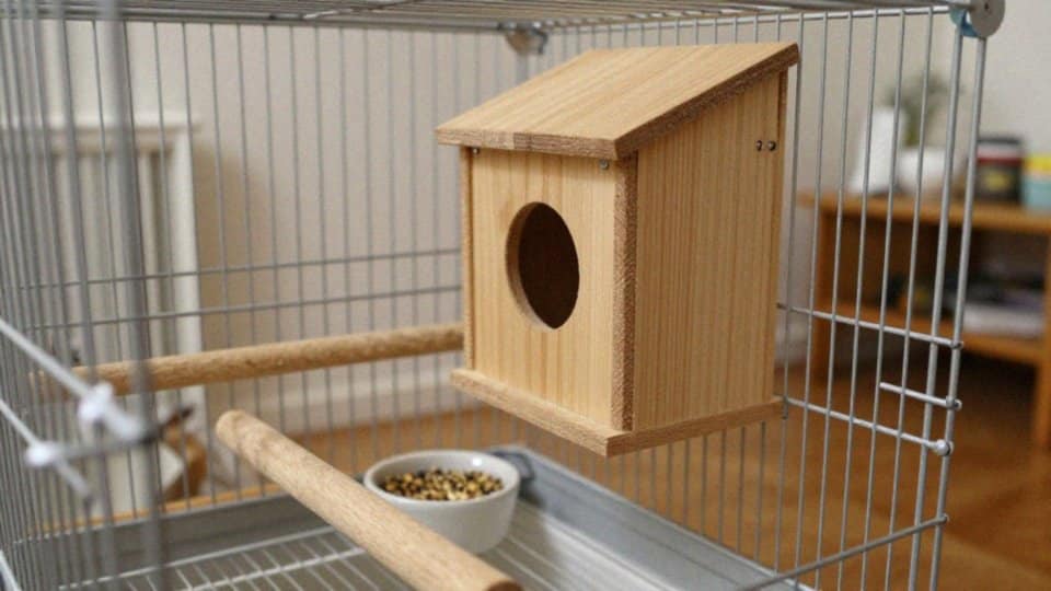 Jak przygotować budkę dla pary lęgowej papugi falistej?