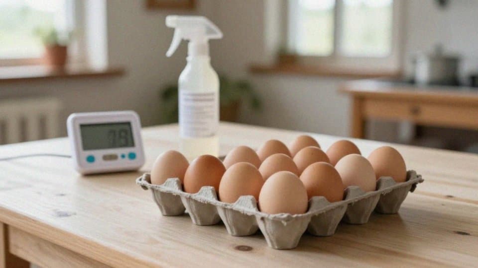 Jak przygotować jaja przed inkubacją?