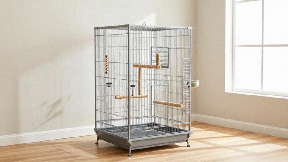 Jaka minimalna klatka dla papugi ary?