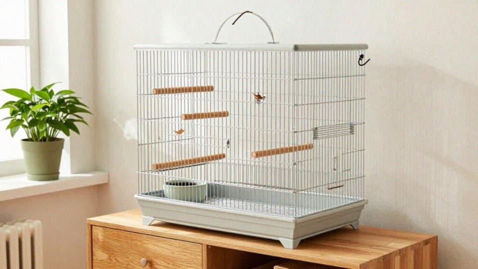 Jakiej wielkości klatkę i ile lotu potrzebuje papuga falista?