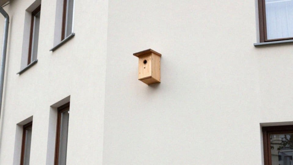 Na których ścianach wieszać budki dla jerzyków?