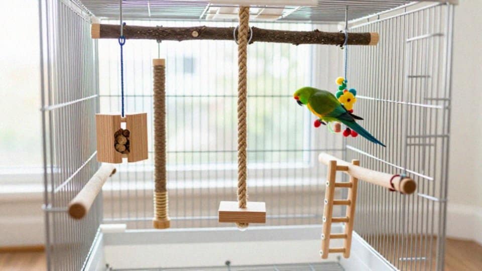 Jak zapewnić stymulację i zabawki dla ara marakany?