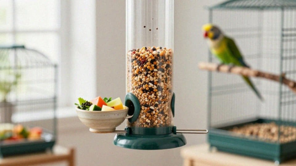 Jadłospis papugi: ziarna czy granulat?
