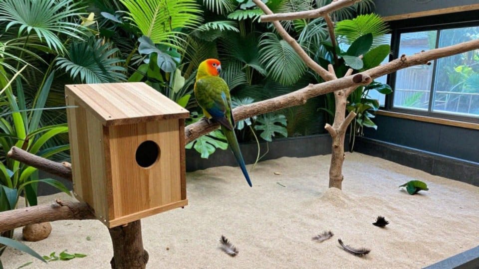 Jak wygląda rozmnażanie i lęg konury słonecznej?