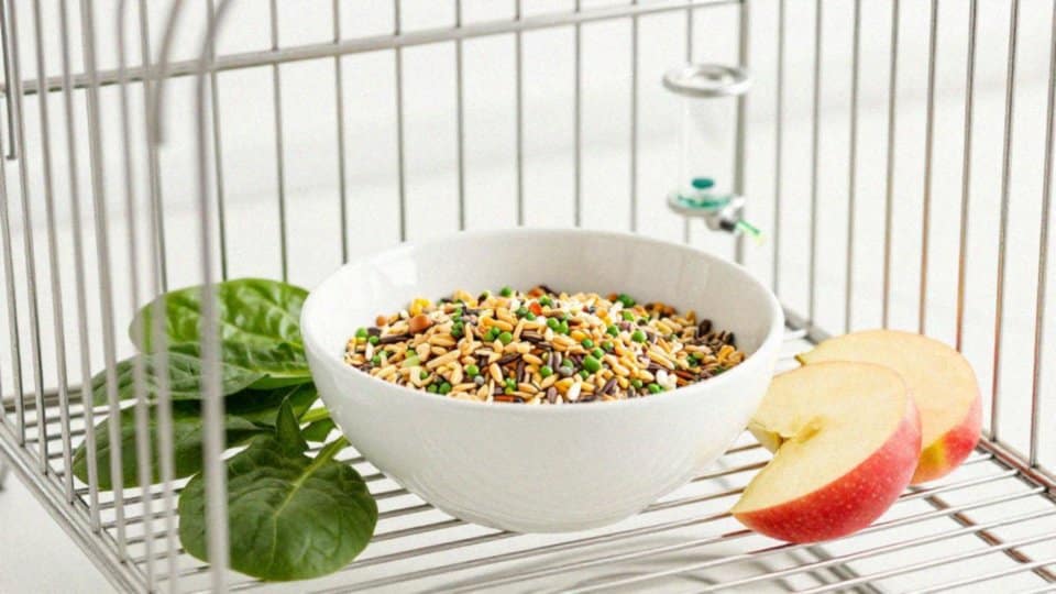 Jak powinna wyglądać dieta nimfy samicy?