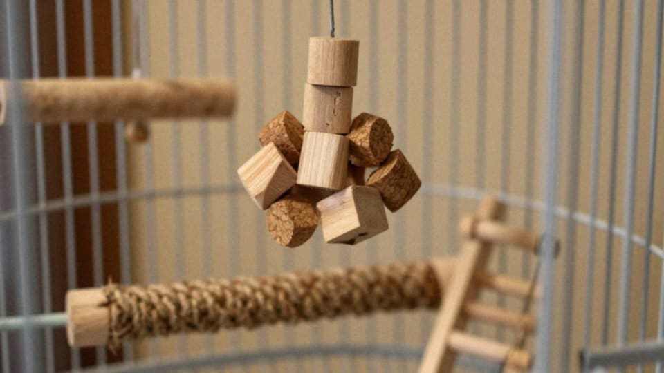 Jak naturalne zabawki dla papug wspierają zdrowie?