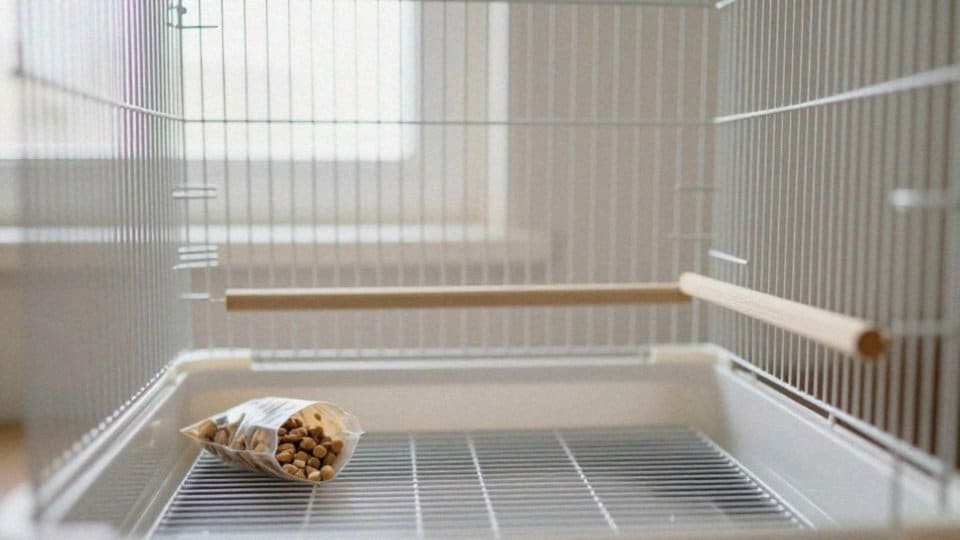 Jak nauczyć papugę załatwiać się w klatce?