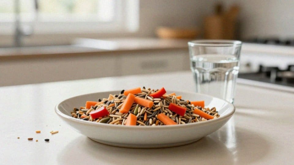 Czym karmić kozią papugę?