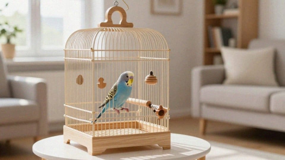 Co oznaczają odgłosy papugi falistej?