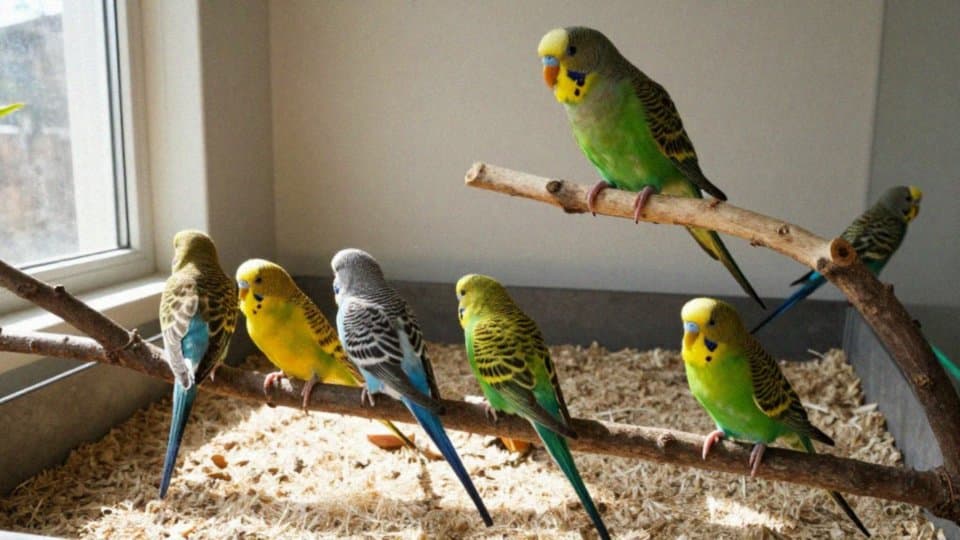 Czy papużki faliste i aleksandretty pasują razem?