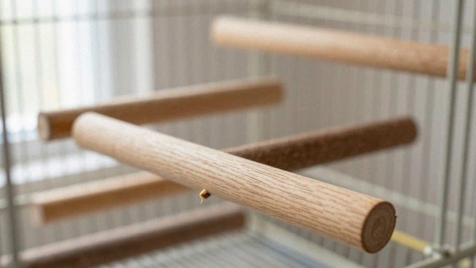 Jak dobrać średnicę żerdzi do papugi?