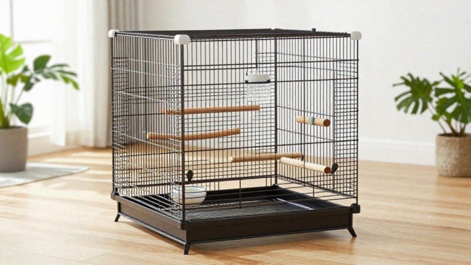 Jak wybrać dużą klatkę na ptaki?