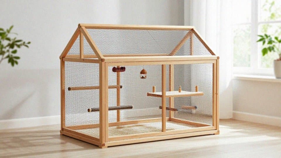 Jaką klatkę lub wolierę wybrać dla nimfy?