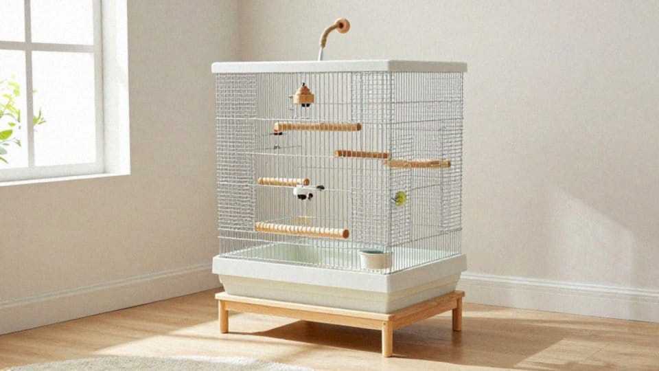 Jaka klatka dla papugi falistej niebieskiej?