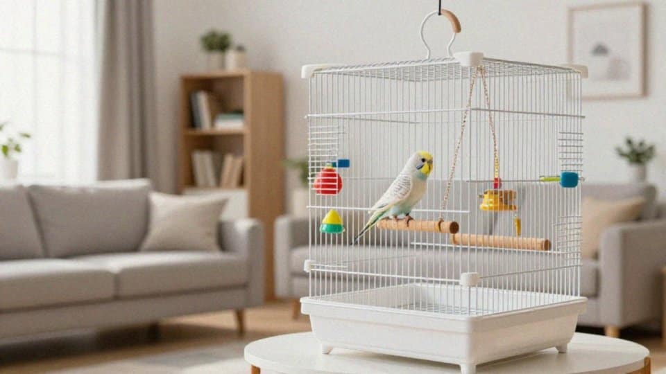 Jak oswoić białą papugę falistą?