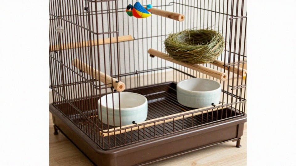 Jakie wyposażenie klatki jest niezbędne?