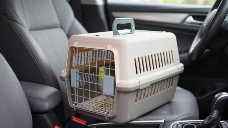 Kiedy używać transportera dla papugi falistej?