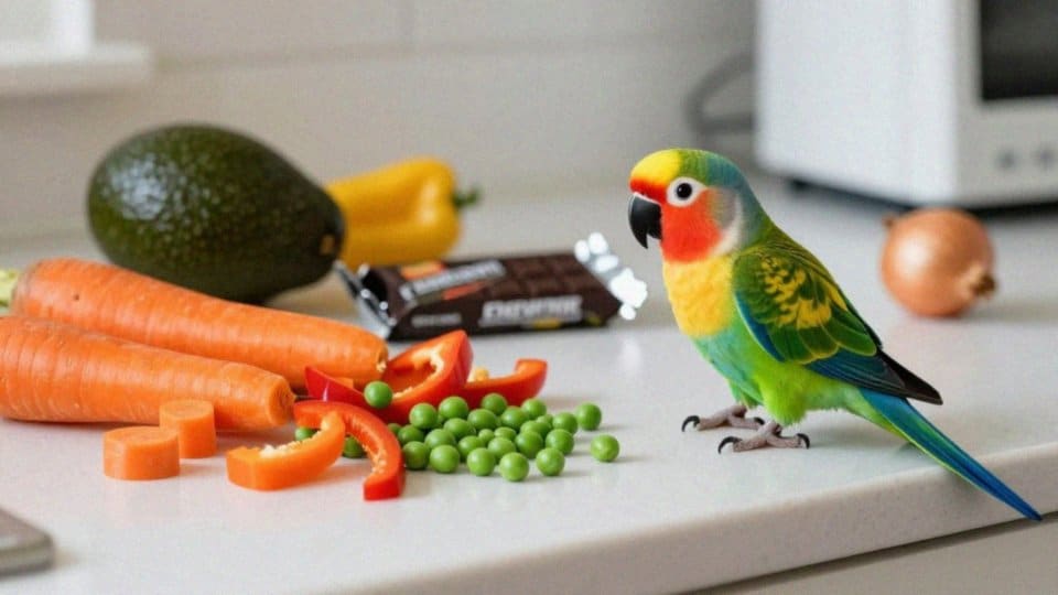 Które pokarmy są toksyczne dla papug?