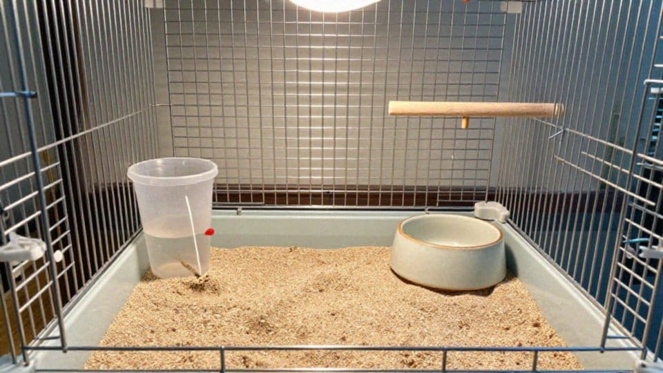 Jak często czyścić klatkę i podłoże?