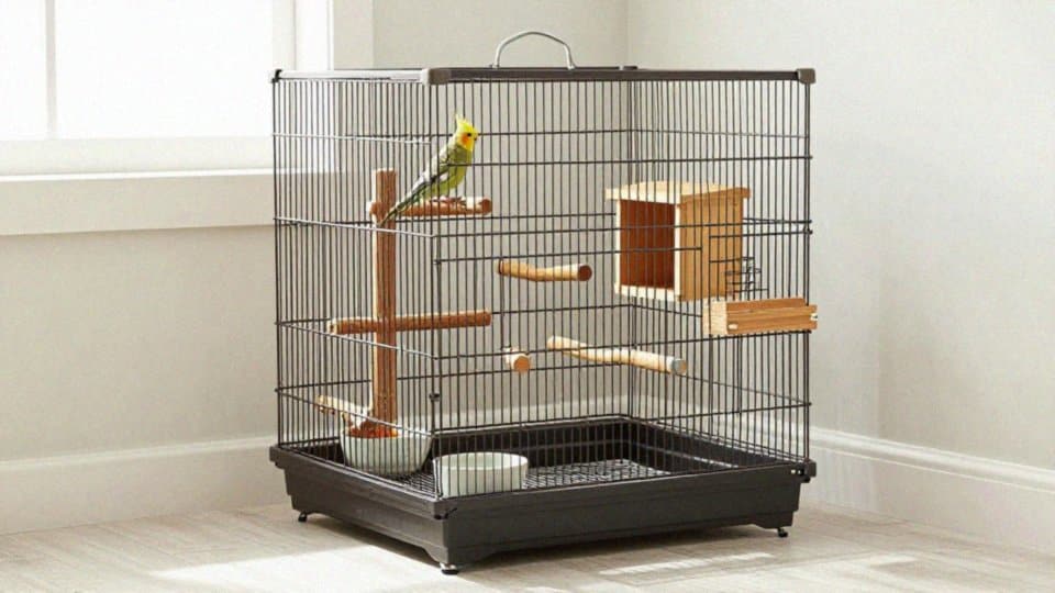 Jak przygotować klatkę dla nimfy?