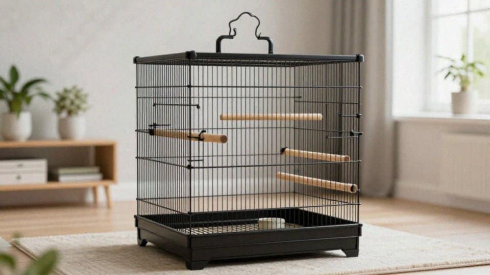 Jaki kształt klatki zapewnia komfort papugom?