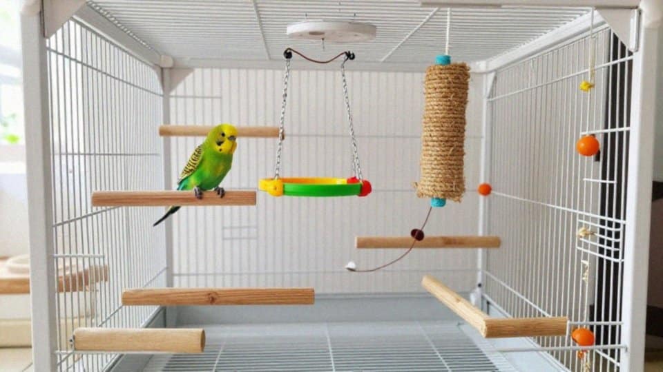 Dlaczego rotacja zabawek dla papug falistych jest ważna?