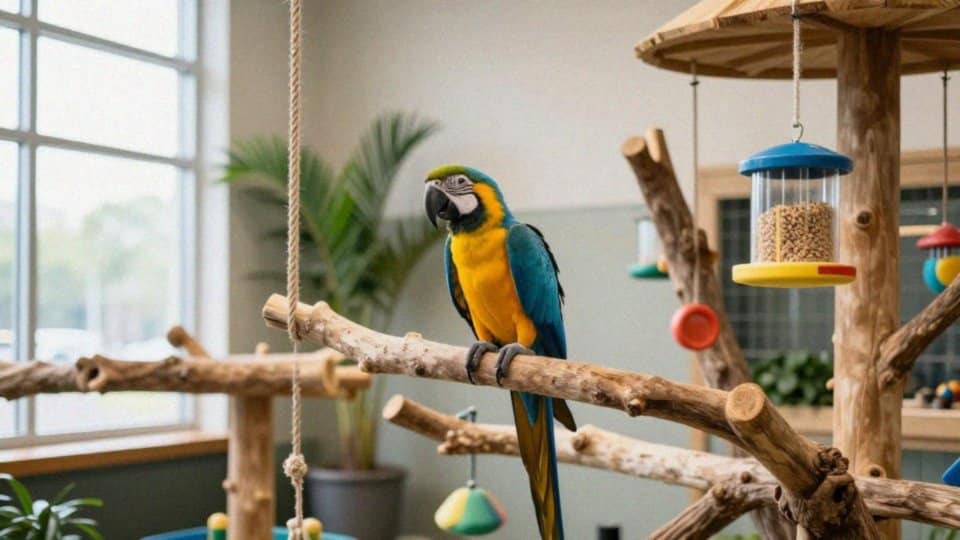 Jak oswoić i socjalizować młodą arę?