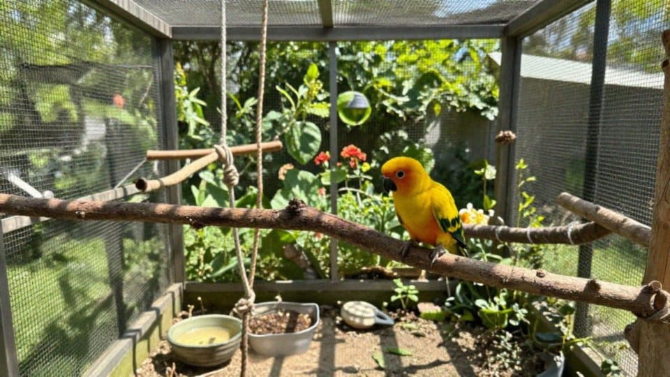 Czy Aratinga solstitialis nadaje się do hodowli w wolierze?