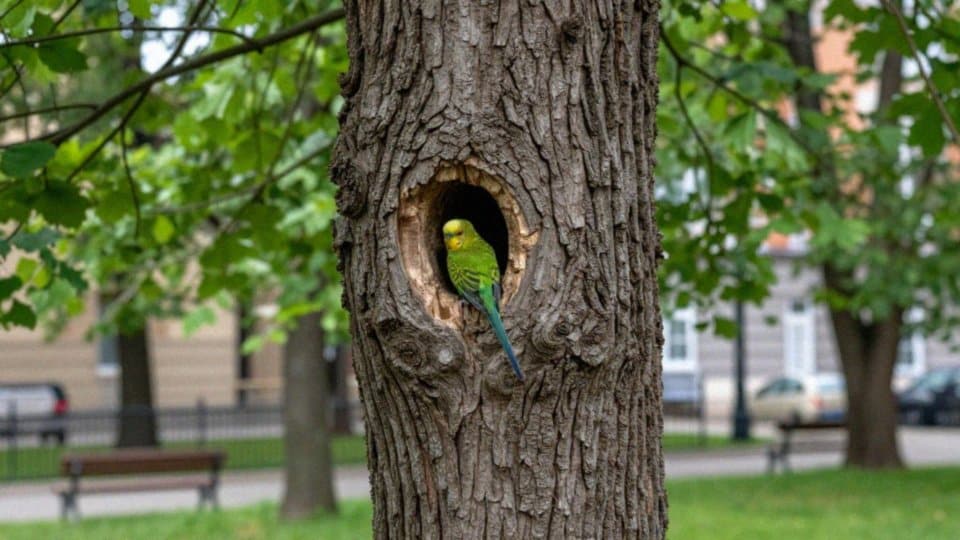 Czy aleksandretty obrożne zagrażają rodzimym ptakom?
