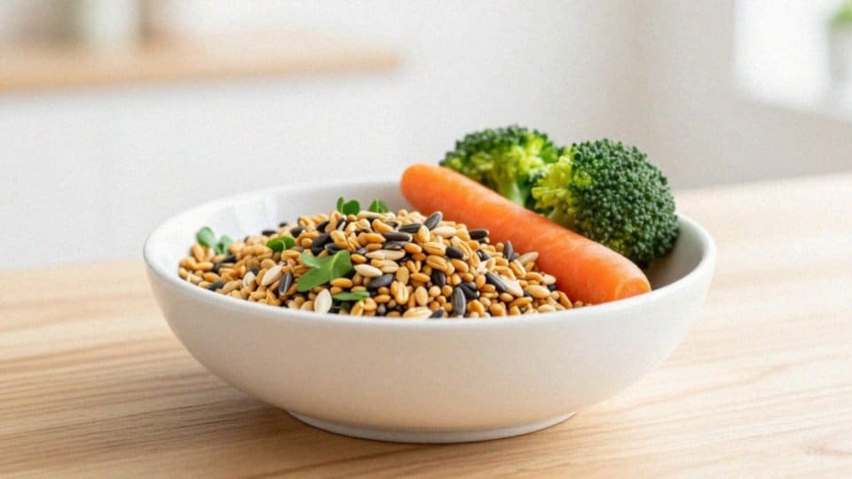 Jaką dietę powinna mieć papuga nimfa?