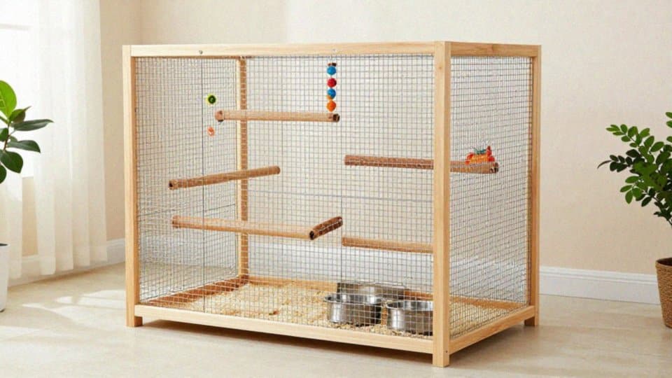 Jak wybrać klatkę lub wolierę dla amazonki?