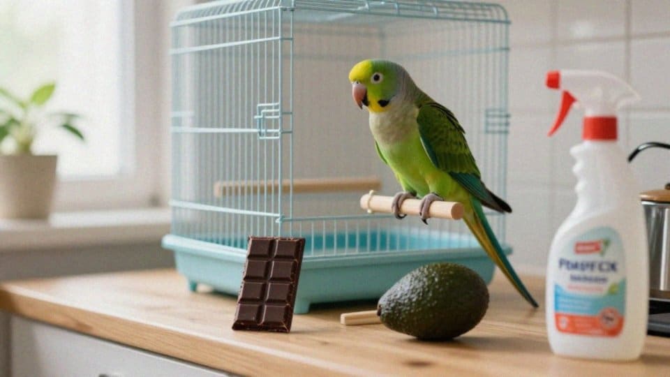 Jakie produkty są toksyczne dla papug?