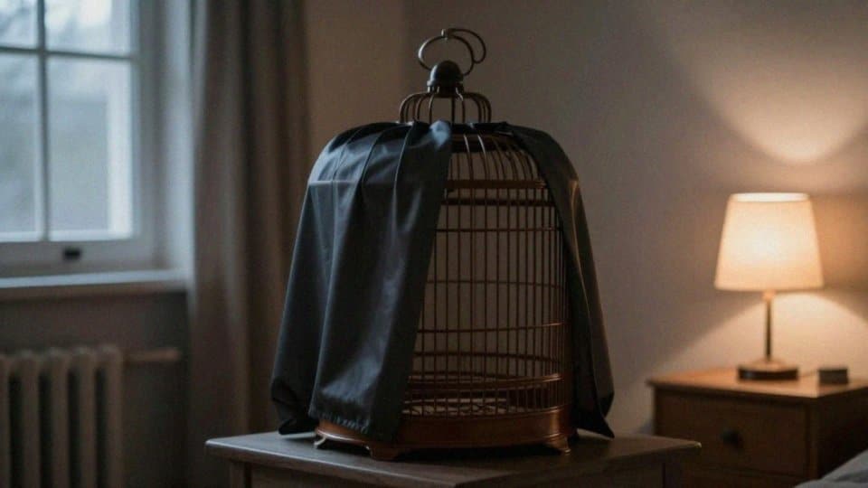 Jak utrzymać regularność snu u papug?