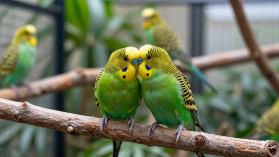 Jak uwiecznić parę i stado papużek falistych?