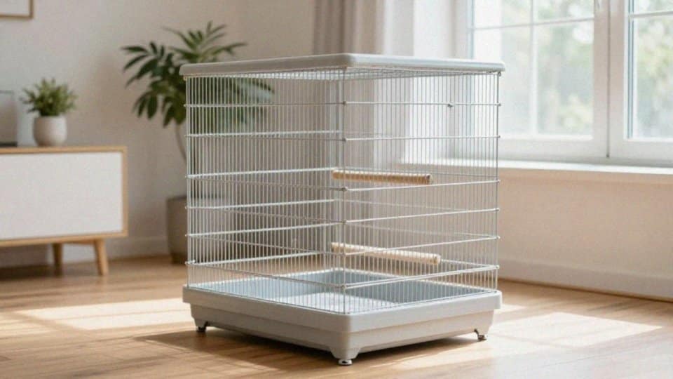 Jakie wymiary powinna mieć klatka dla papugi?