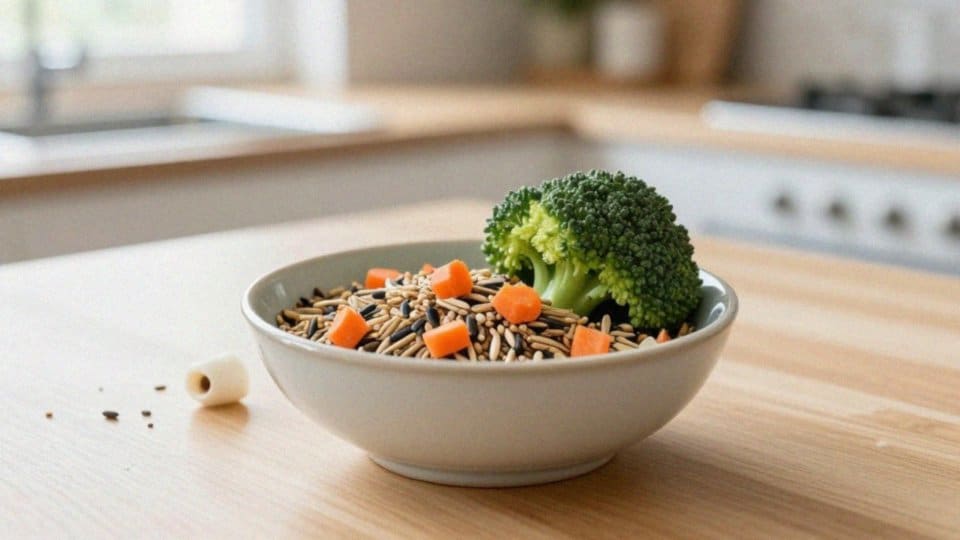 Jaka powinna być dieta samicy nimfy?