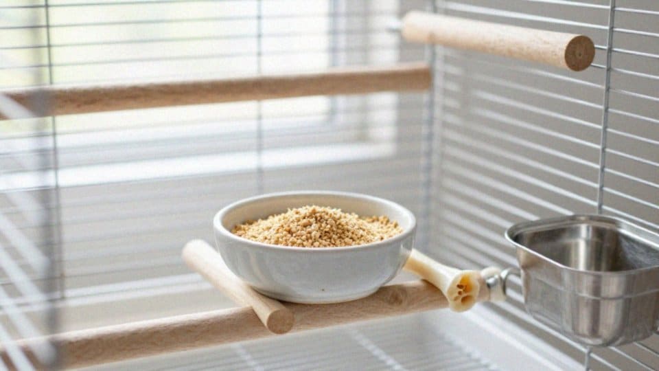 Jak stosować pokarm jajeczny i sole mineralne dla konury?