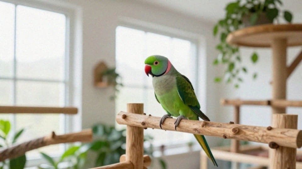 Czy aleksandretta wielka potrafi naśladować mowę?