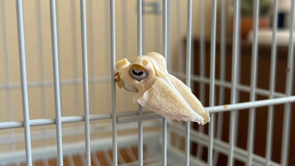 Jak sepia pomaga w ścieraniu dzioba?