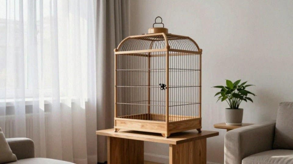 Gdzie ustawić klatkę, aby uniknąć bezpośredniego słońca?