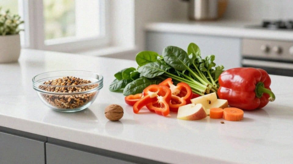 Jak wygląda dieta papugi w domu?