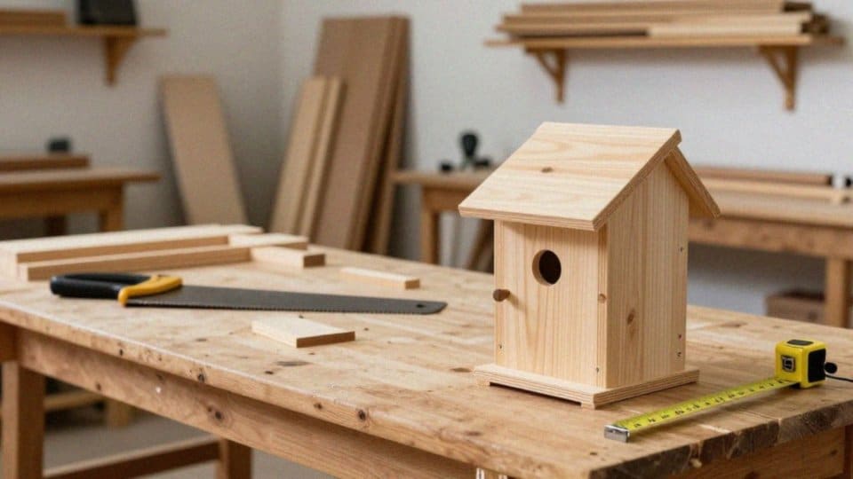 Z jakich materiałów najlepiej wykonać budkę lęgową?