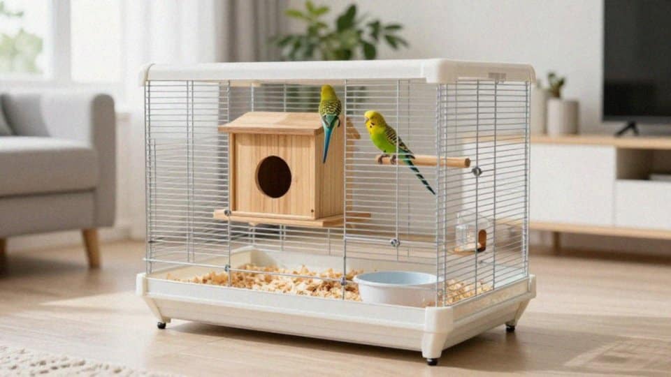 Jak rozmnażają się papugi faliste w domu?