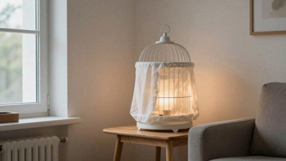 Jakie warunki do snu potrzebują nimfy?